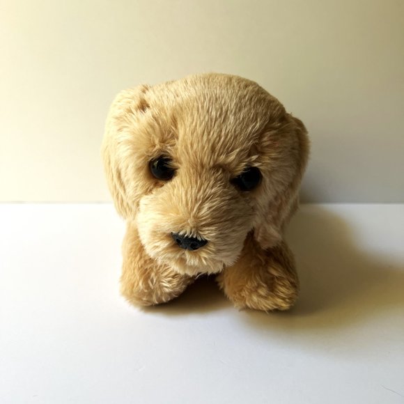 Aurora 12" Goldie Golden Doodle Dog Flopsie Plush Stuffed Animal Toy #31117 - Picture 3 of 9